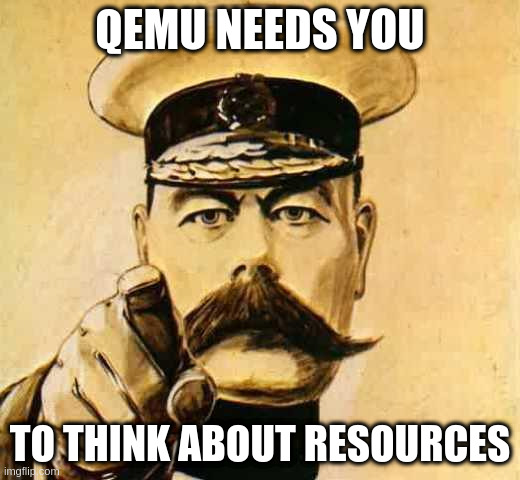 QEMU needs you